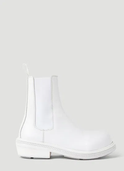 Bottega Veneta Atomic Boots In White