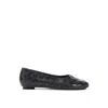Bottega Veneta Atomic Intrecciato Ballerina Flats Women In Black