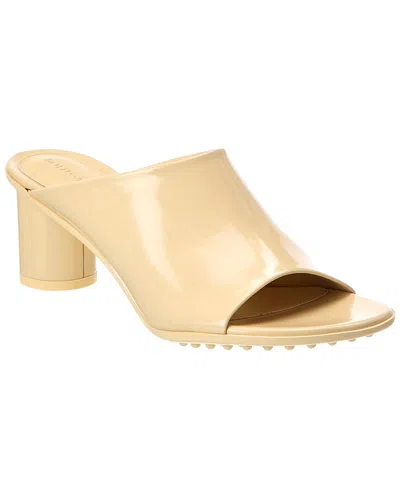 Bottega Veneta Atomic Leather Mule In Yellow