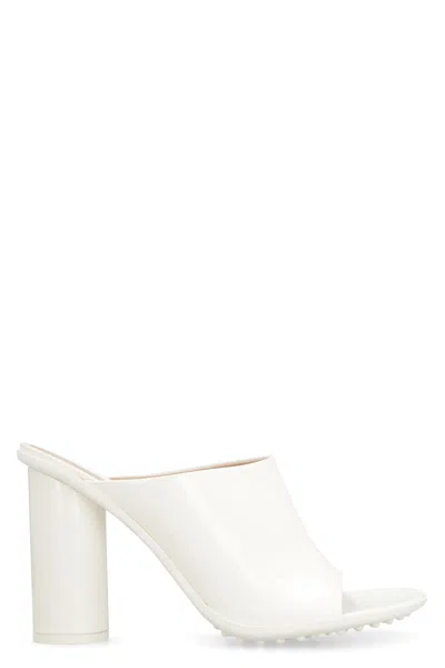 Bottega Veneta Atomic Mules In White