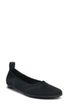 Bottega Veneta Atomic Mesh Ballerina Flat In Black