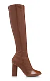 Bottega Veneta 9cm Heel Block Boots In Brown