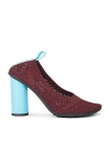 Bottega Veneta Atomic Pump In Cherry Dip