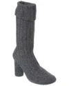 Bottega Veneta Atomic Wool Sock Boot In Grey
