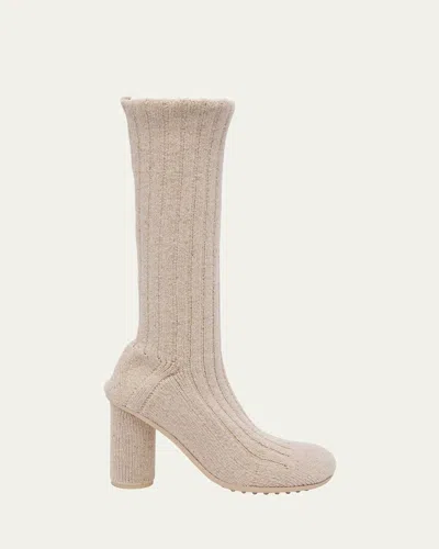 BOTTEGA VENETA ATOMIC WOOL TALL SOCK BOOTS
