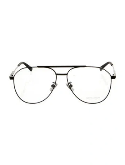 Pre-owned Bottega Veneta Aviator Eyeglasses W/ Tags In Black