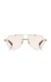 Bottega Veneta Aviator Sunglasses In Neutral