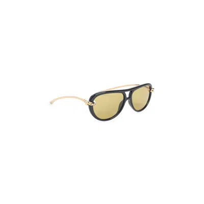 BOTTEGA VENETA BOTTEGA VENETA AVIATOR KNOT SUNGLASSES