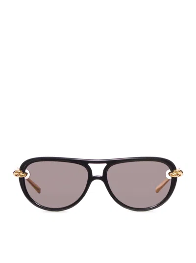 Bottega Veneta Aviator Sunglasses