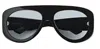 Bottega Veneta Aviator Sunglasses In Black