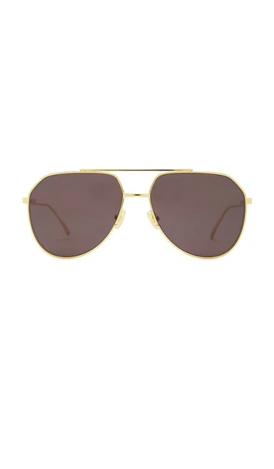 Bottega Veneta Aviator Sunglasses In Multi