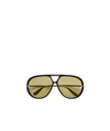 Bottega Veneta Aviator Sunglasses In Multicolor