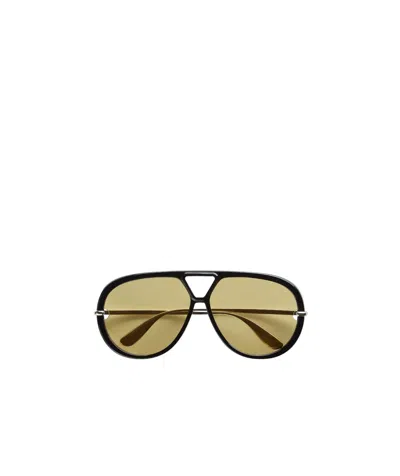 Bottega Veneta Aviator Sunglasses In Multicolor