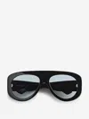 Bottega Veneta Aviator Sunglasses Osservatorio In Neutral
