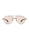 Bottega Veneta Aviator Sunglasses In Neutral