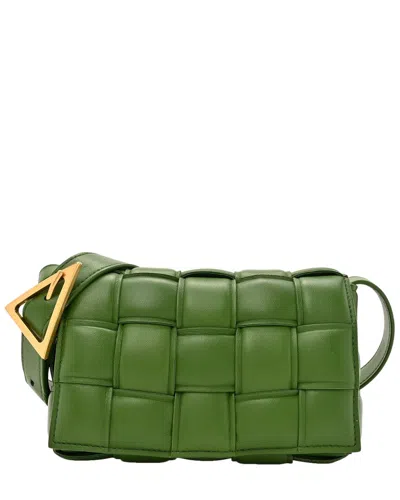 Bottega Veneta Avocado Maxi Intrecciato Leather Small Padded Cassette  Crossbody Bag (authentic Pre-