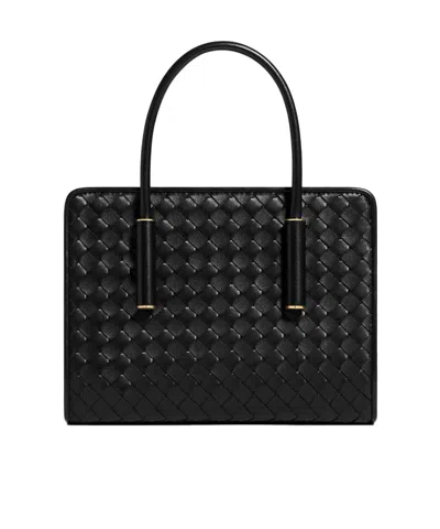 Bottega Veneta Baby Barbara Tote In Black