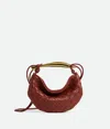 Bottega Veneta Baby Leather Sardine Cross-body Bag In Sapele