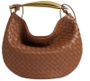 Bottega Veneta Cognac-coloured Intrecciato Medium Sardine Bag In Multi