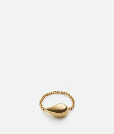 Bottega Veneta Drop Ring In Gold