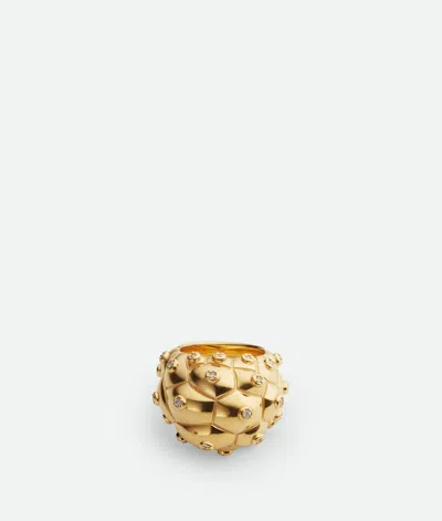 Bottega Veneta Drop Ring In White