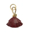 Bottega Veneta Ball Decorative Key Ring In Red