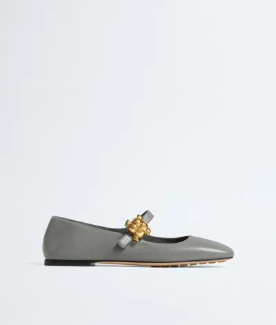Bottega Veneta Charlotte Mary-jane Ballerina In Multi