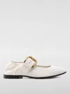 Bottega Veneta Off-white Astaire Mary-jane Ballerina Flats In Rope
