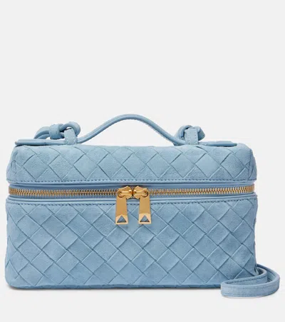 Bottega Veneta Bang Bang Intrecciato Suede Vanity Bag