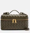 Bottega Veneta Womens Bang Bang Leather Cross-body Bag Cypress-gold