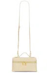 Bottega Veneta Bang Bang Vanity Intrecciato Leather Tote In Light Butterscotch & Gold