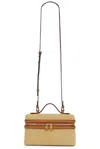 Bottega Veneta Bang Bang Vanity Case In Cane Sugar  Light Wood  Fondant  & Muse 
