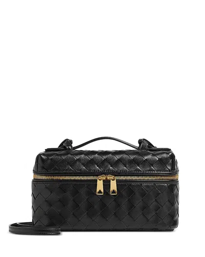 BOTTEGA VENETA BANG BANG INTRECCIATO LEATHER VANITY CASE