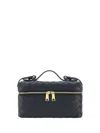 Bottega Veneta Women Bang Bang Vanity Case Fondant Bag In Black-gold