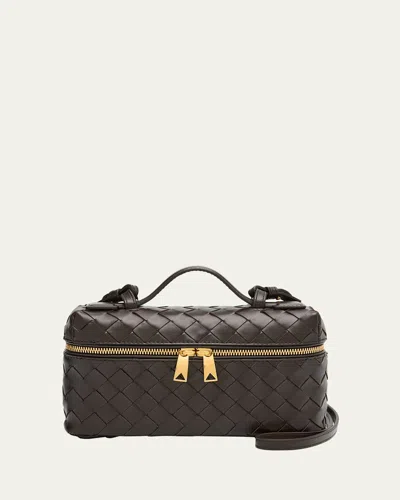 Bottega Veneta Bang Bang Vanity Intrecciato Leather Crossbody Bag In Fondant