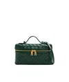 Bottega Veneta Bang Bang Vanity Mini Makeup Bag In Green