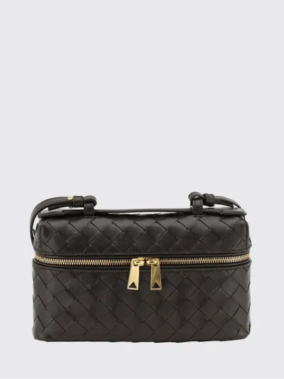 Bottega Veneta Bang Bang Woven Leather Bag In Brown
