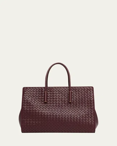 Bottega Veneta Barbara Medium Leather Tote Bag In Black