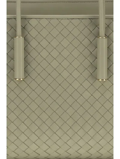 Bottega Veneta Barbara Tote Bag In Beige
