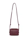 Bottega Veneta Barolo Mini Loop Crossbody Bag In Red