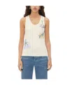 Bottega Veneta Embroidered Cotton Tank Top In Multicolor