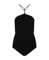 Bottega Veneta Women's Stretch Cashmere Blend Bodysuit In Black