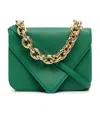 Bottega Veneta Beak Chain Tote Bag In Green