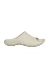 Bottega Veneta Intreccio Slip-on Slides In Nude