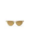 Bottega Veneta Bv1319s Eye Logo-print Acetate Sunglasses