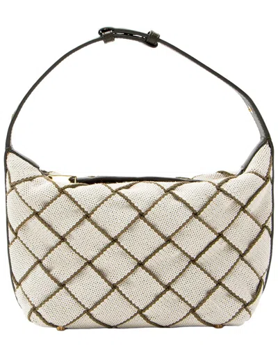 Bottega Veneta Beige & Brown Canvas In Neutral