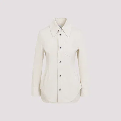 Bottega Veneta Beige Cotton Denim Jacket