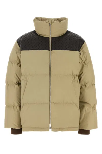 Bottega Veneta Beige Cotton Down Jacket