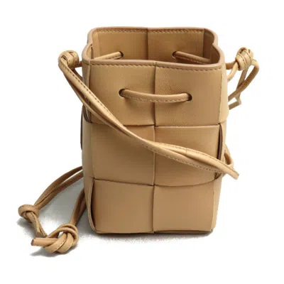 Pre-owned Bottega Veneta Beige Leather Shoulder Bag ()