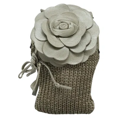 Pre-owned Bottega Veneta Beige Leather Shoulder Bag () In Sand